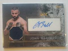 John Makdessi #TCAR-JMA Ufc Cards 2016 Topps UFC Top of the Class Autograph Relic Prices