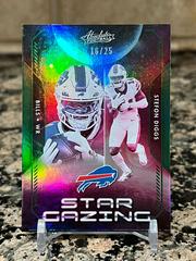 Stefon Diggs [Spectrum Green] #SG-17 Football Cards 2023 Panini Absolute Star Gazing Prices