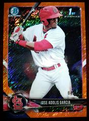 Jose Albertos [Orange Shimmer] #BCP229 Baseball Cards 2018 Bowman Chrome Prospects Prices