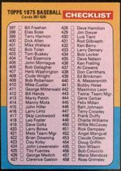 Checklist 397-528 #517 Baseball Cards 1975 Topps Prices