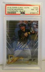 Austin Meadows [Autograph Black] #AME Baseball Cards 2018 Topps Clearly Authentic Prices
