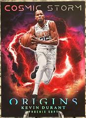 Kevin Durant [Red] #11 Basketball Cards 2023 Panini Origins Cosmic Storm Prices