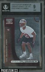 Ahmed Plummer #142 Football Cards 2000 Playoff Momentum Prices