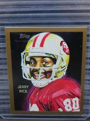 Jerry Rice [Mini Gold] #C152 Football Cards 2009 Topps National Chicle Prices