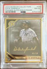 Dave Winfield [Gold] #MFA-DW Baseball Cards 2023 Topps Museum Collection Framed Autographs Prices