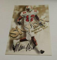 Marcus Nash Football Cards 1998 Skybox Premium Autographics Prices