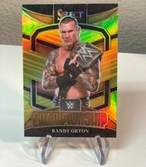 Randy Orton [Gold Prizm] #3 Wrestling Cards 2022 Panini Select WWE Championship Prices