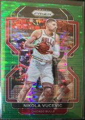 Nikola Vucevic [Green Pulsar Prizm] Basketball Cards 2021 Panini Prizm Prices