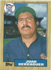 Juan Berenguer Baseball Cards 1987 Topps Traded Prices