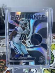 Micah Parsons #BRL-MPA Football Cards 2022 Panini Spectra Brilliance Prices