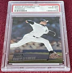 Roger Clemens #188 Baseball Cards 2000 Stadium Club Chrome Prices