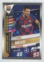 Lionel Messi Soccer Cards 2019 Topps Match Attax 101 Collectors Team Prices