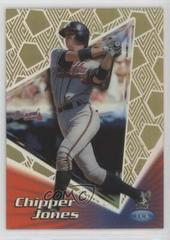Chipper Jones [Pattern 23] #16B Baseball Cards 1999 Topps Tek Gold Prices