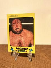 Joe LeDuc #8 Wrestling Cards 1986 Monty Gum Wrestling Stars Prices