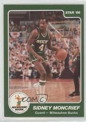 Sidney Moncrief #128 Basketball Cards 1985 Star Prices