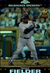 Prince Fielder #66 Baseball Cards 2007 Topps Chrome Prices