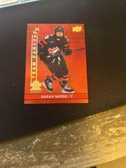 Sarah Nurse #FX-6 Hockey Cards 2023 Upper Deck Team Canada Juniors FX Prices