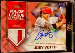 Joey Votto [Red] #MLMA-JV Baseball Cards 2022 Topps Update Major League Material Autographs Prices