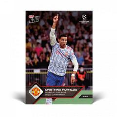 Cristiano Ronaldo Soccer Cards 2021 Topps Now UEFA Champions League Prices