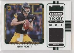 Kenny Pickett #RSV-KPI Football Cards 2022 Panini Contenders Rookie Ticket Swatches Prices