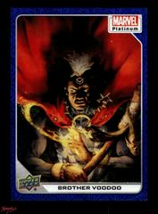 Brother Voodoo [Blue Traxx] #33 Marvel 2023 Upper Deck Platinum Prices