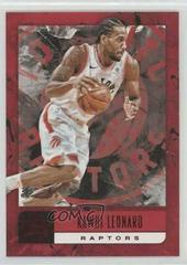 Kawhi Leonard [Ruby] Basketball Cards 2018 Panini Court Kings Prices