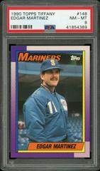 Edgar Martinez #148 Baseball Cards 1990 Topps Tiffany Prices