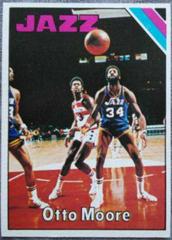 Otto Moore Basketball Cards 1975 Topps Prices