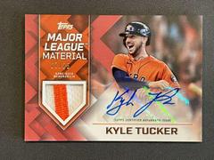 Kyle Tucker [Red] #MLMA-KT Baseball Cards 2022 Topps Major League Material Autographs Prices