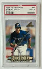 Alex Rodriguez #81 Baseball Cards 1997 New Pinnacle Prices