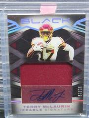 Terry McLaurin [Silver] Football Cards 2022 Panini Black Sizeable Signatures Jersey Prices