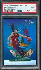 Ben Simmons Basketball Cards 2019 Panini One and One Downtown Prices