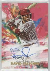 David Fletcher [Magenta] #DF Baseball Cards 2020 Topps Inception Rookies & Emerging Stars Autographs Prices