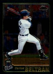 Carlos Beltran #539 Baseball Cards 2001 Topps Chrome Prices