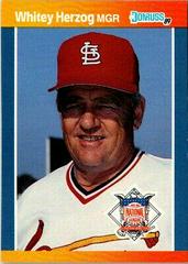 Whitey Herzog Baseball Cards 1989 Donruss All Stars Prices