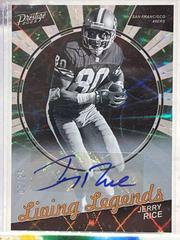 Jerry Rice [Autograph] #LL-21 Football Cards 2023 Panini Prestige Living Legends Prices
