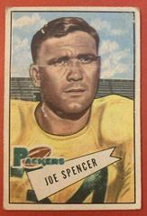 Joe Spencer Football Cards 1952 Bowman Small Prices
