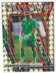 Claudio Bravo [Mosaic] Soccer Cards 2021 Panini Mosaic Road to FIFA World Cup Will to Win Prices