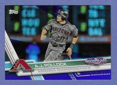 A.J. Pollock [Rainbow Blue Foil] #185 Baseball Cards 2017 Topps Opening Day Prices