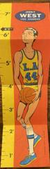 Jerry West #2 Basketball Cards 1969 Topps Rulers Prices