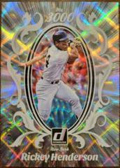 Rickey Henderson [Silver] #M3K-1 Baseball Cards 2023 Panini Donruss Mr. 3000 Prices