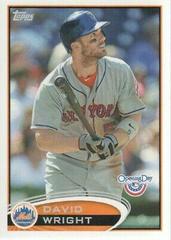 David Wright Baseball Cards 2012 Topps Opening Day Prices