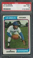 Al Downing #620 Baseball Cards 1974 Topps Prices