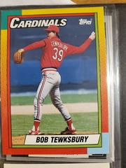Bob Tewksbury #122T Baseball Cards 1990 Topps Traded Prices