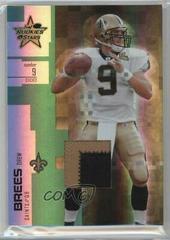 Drew Brees [Emerald] Football Cards 2007 Leaf Rookies & Stars Longevity Prices