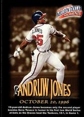Andruw Jones Baseball Cards 1997 Fleer Million Dollar Moments Prices
