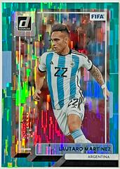 Lautaro Martinez [Teal] Soccer Cards 2022 Panini Donruss Prices