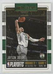 Jayson Tatum #48 Basketball Cards 2018 Panini Hoops Road to the Finals Prices