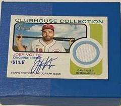 Joey Votto #CCAR-JV Baseball Cards 2022 Topps Heritage Clubhouse Collection Autograph Relics Prices