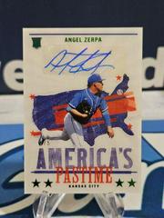 Angel Zerpa [Green] #AP-AZ Baseball Cards 2022 Panini Chronicles America's Pastime Autographs Prices